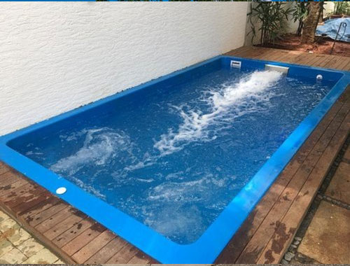 Fiberglass Rectangular Swimming Pool Manufacturer in Pune